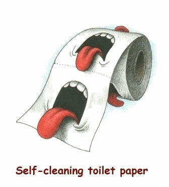 Hit dla Pań! Samoobsługowy papier toaletowy!